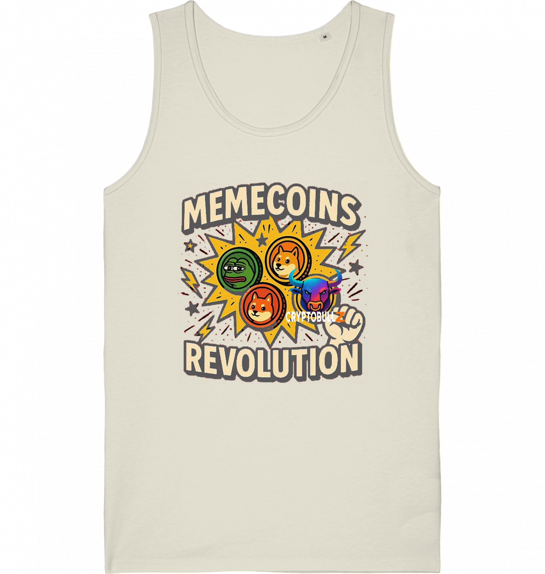 Memecoins Revolution Cryptobullz Edition Tanktop
