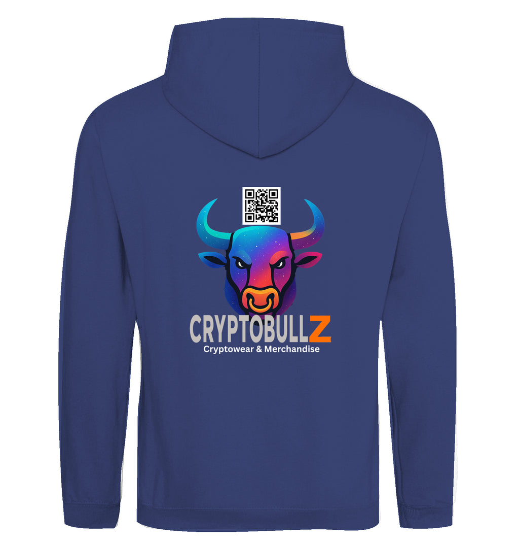 Bitcoin Wolf Cryptobullz Edition beidseitig bedruckt Hoodie