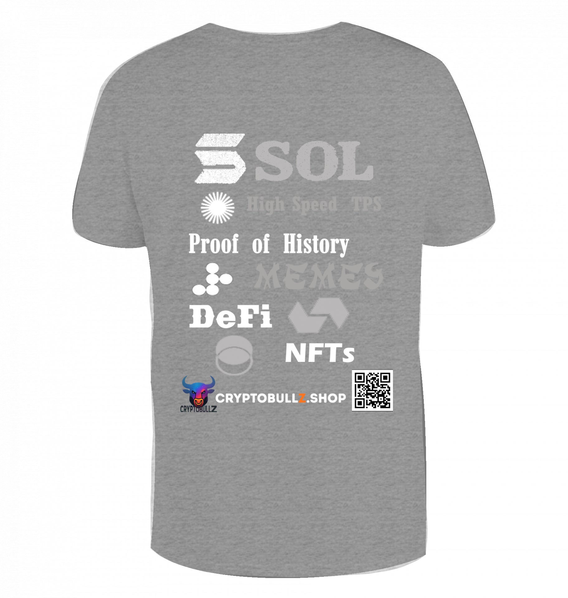 SOL Cryptobullz T-Shirt beidseitig bedruckt