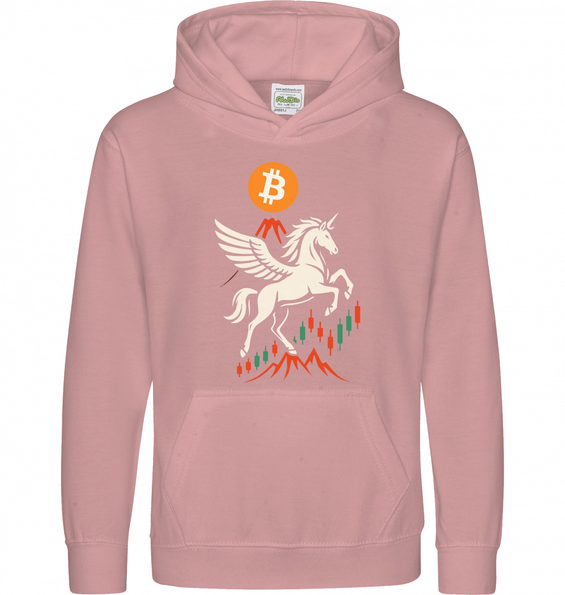 BTC Unicorn Kids Hoodie