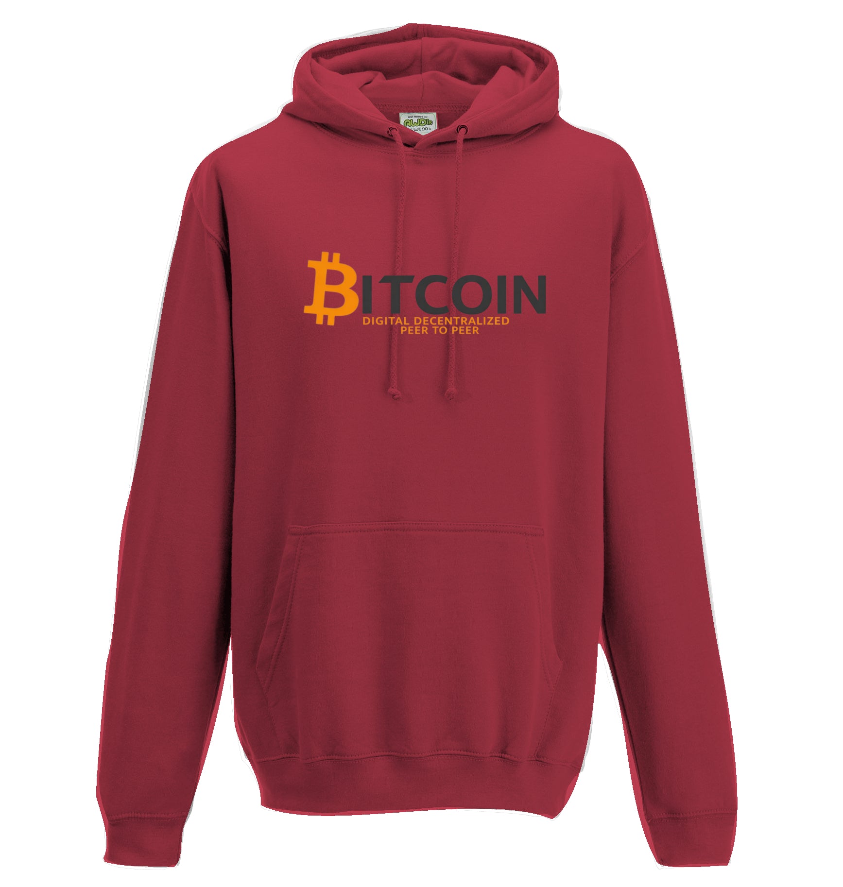 Bitcoin Peer to Peer Hoodie