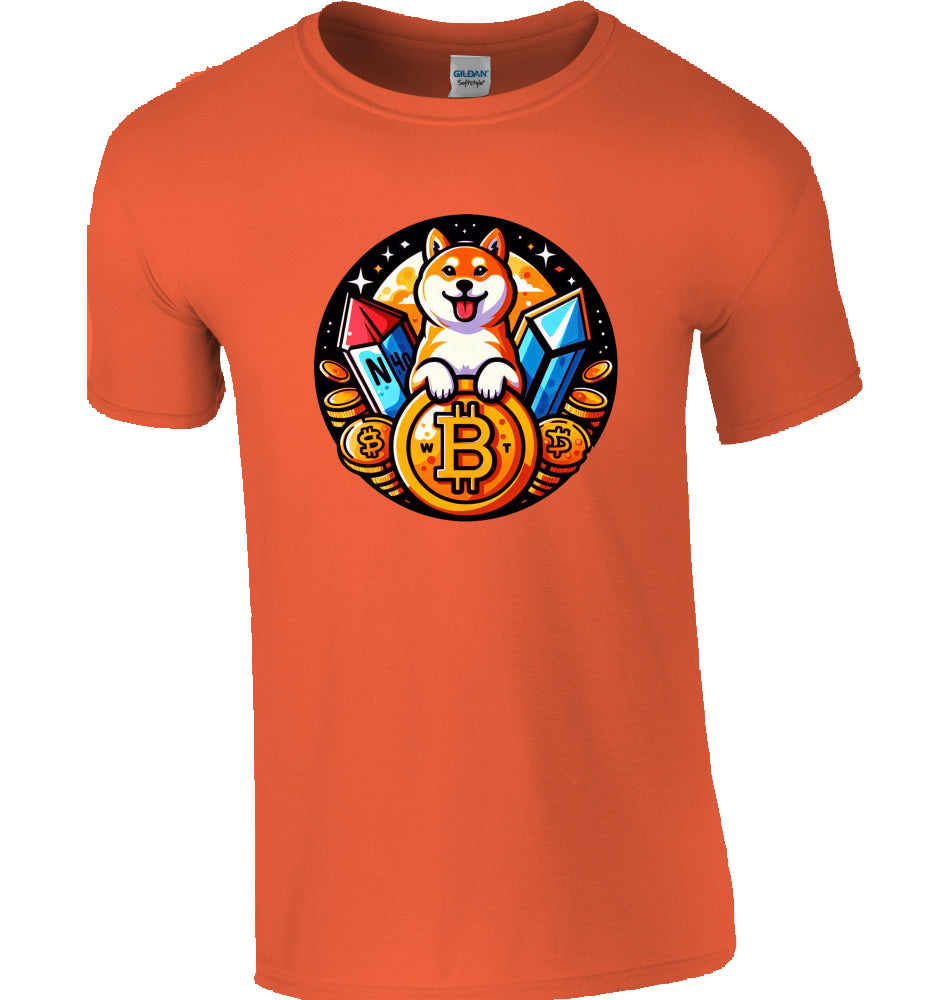 DOGE BTC Kids T-Shirt
