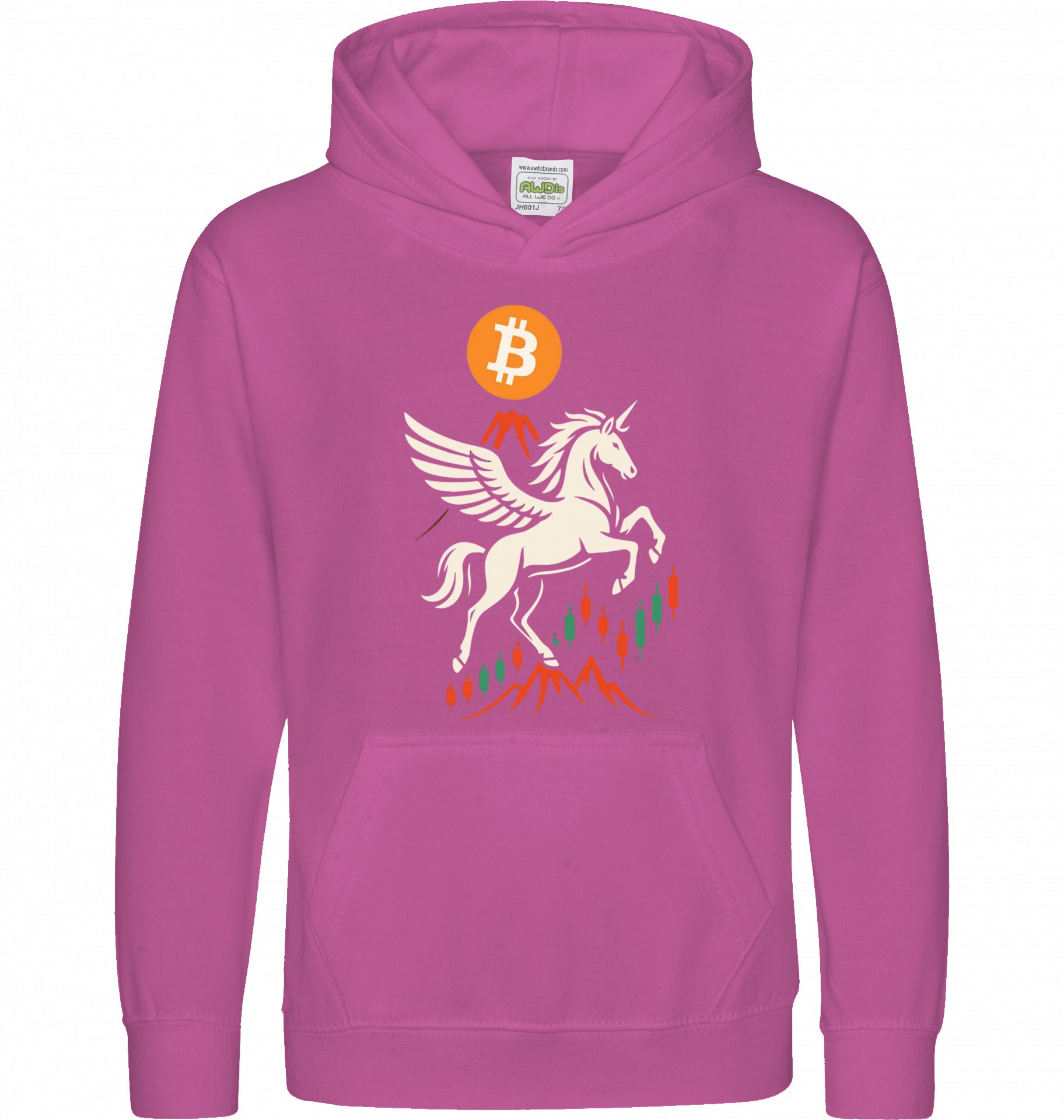BTC Unicorn Kids Hoodie