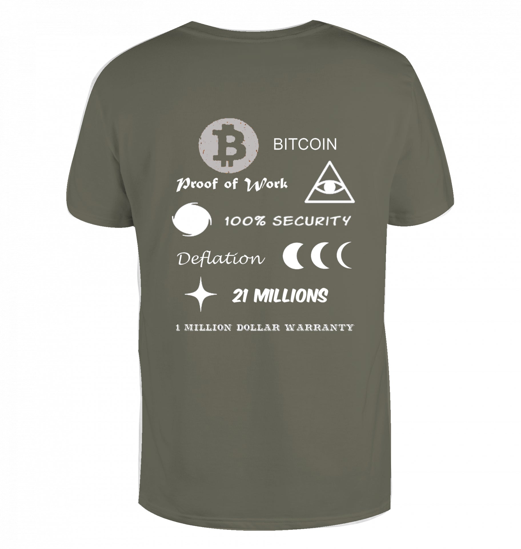 BTC T-Shirt beidseitig bedruckt
