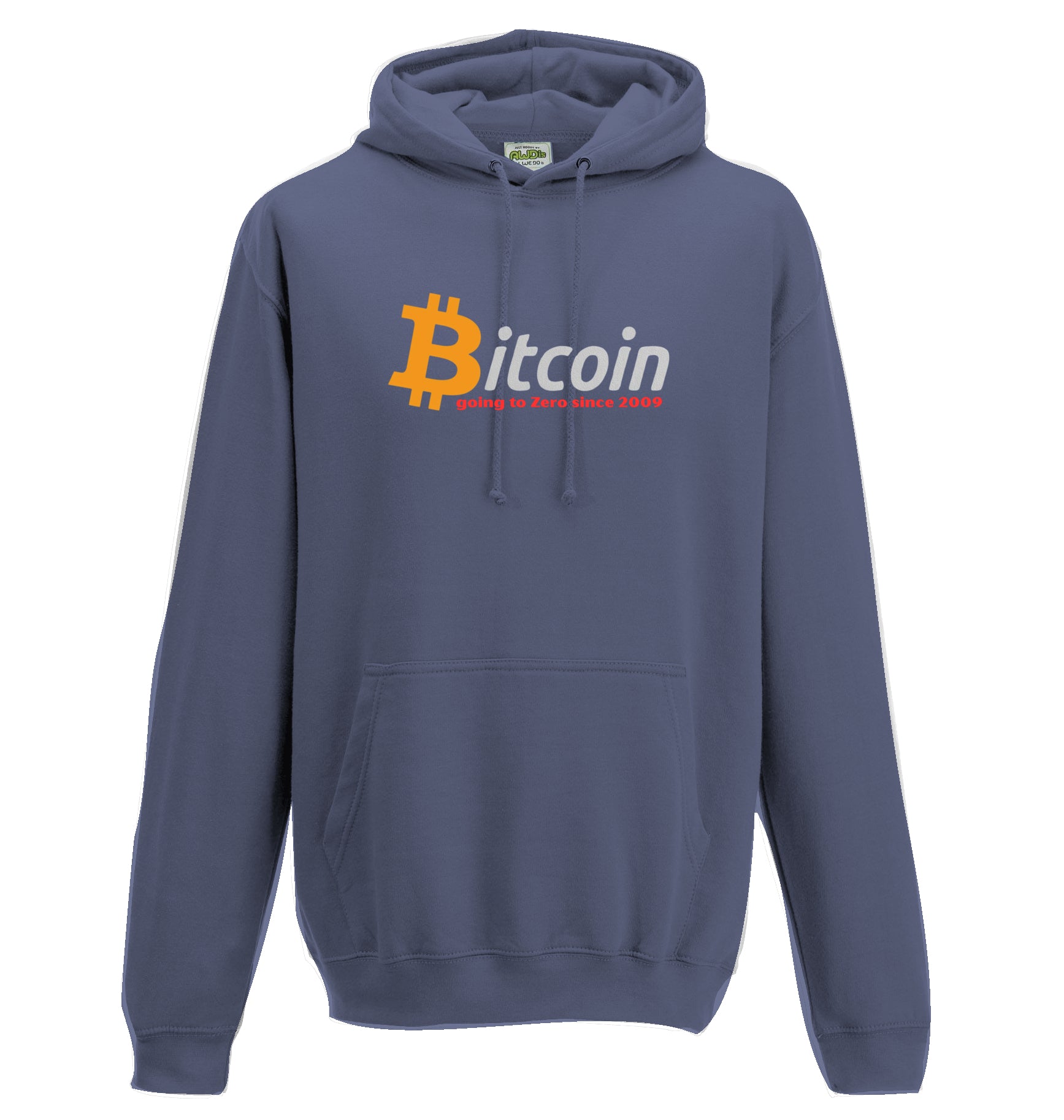 Bitcoin going to Zero Hoodie