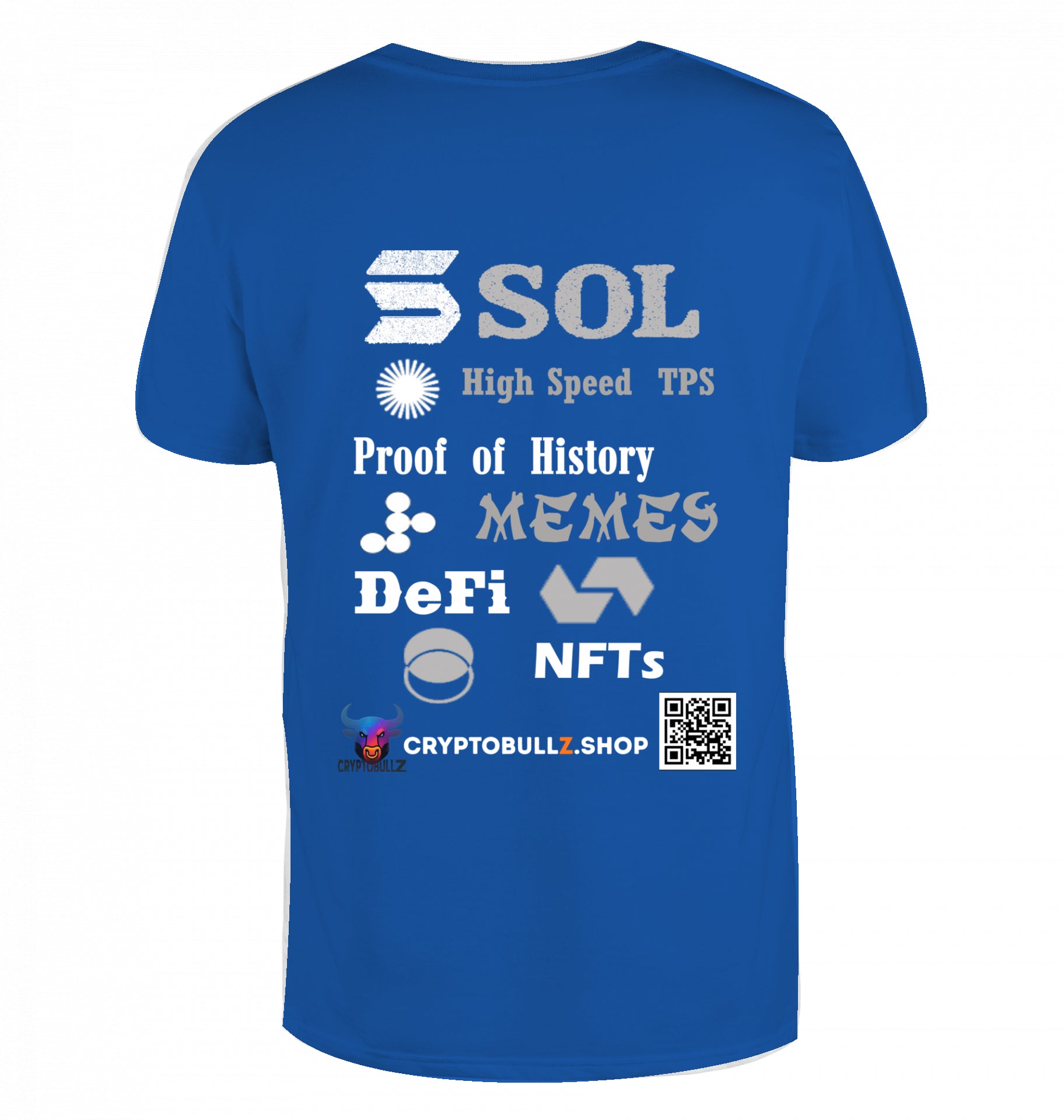 SOL Cryptobullz T-Shirt beidseitig bedruckt