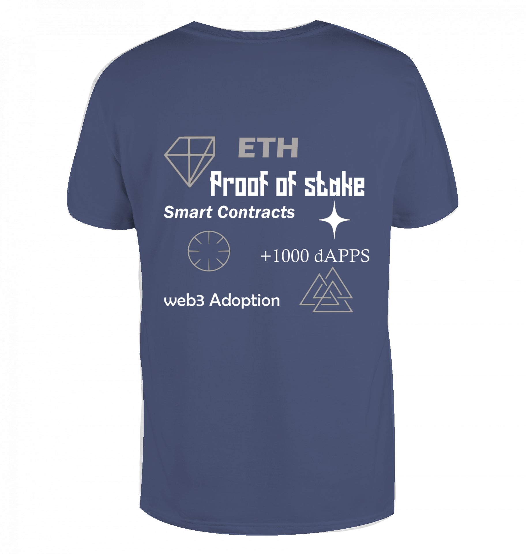 ETH T-Shirt beidseitig bedruckt
