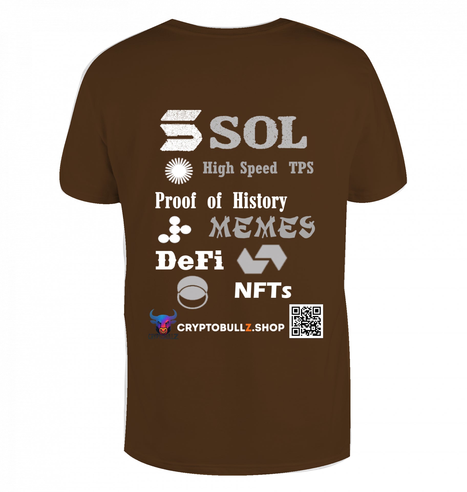 SOL Cryptobullz T-Shirt beidseitig bedruckt