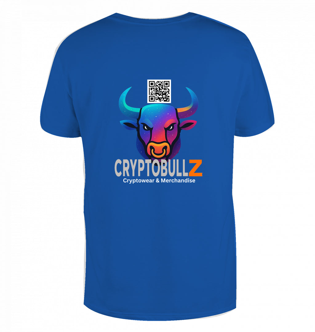 Crypto is Future Cryptobullz Edition beidsetig bedruckt T-Shirt