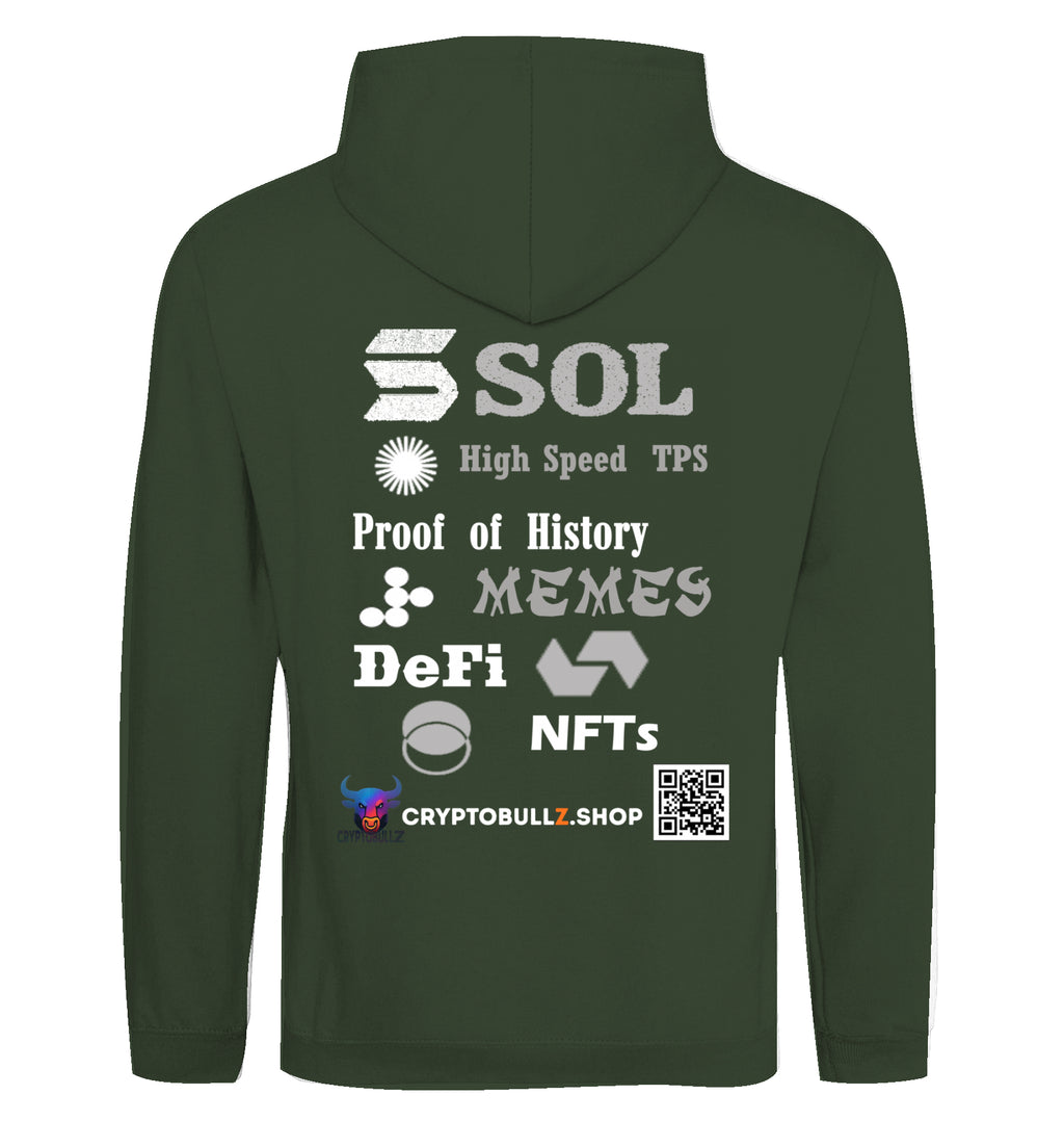 SOL Cryptobullz Hoodie beidseitig bedruckt