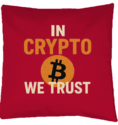 In Crypto we trust Kissen
