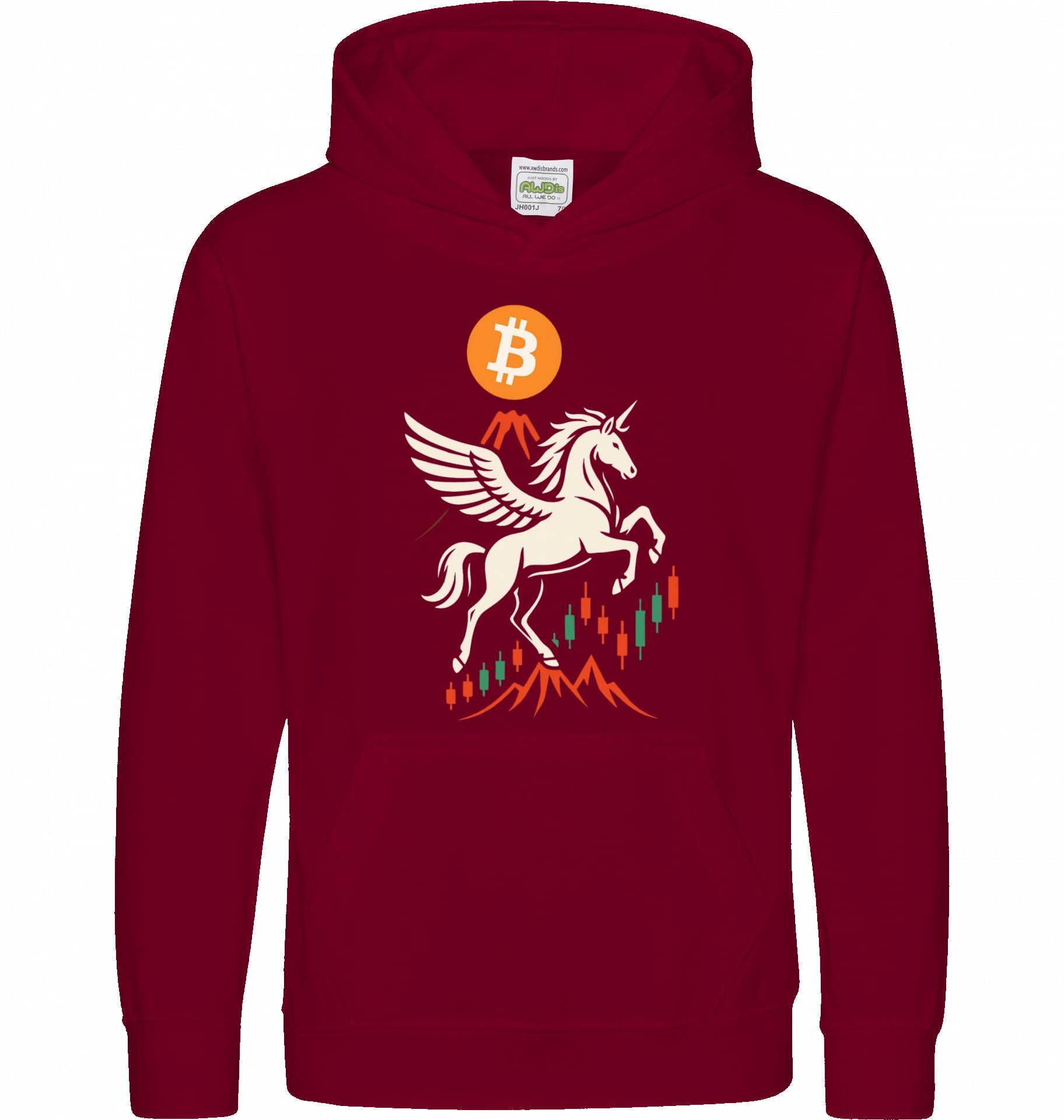 BTC Unicorn Kids Hoodie