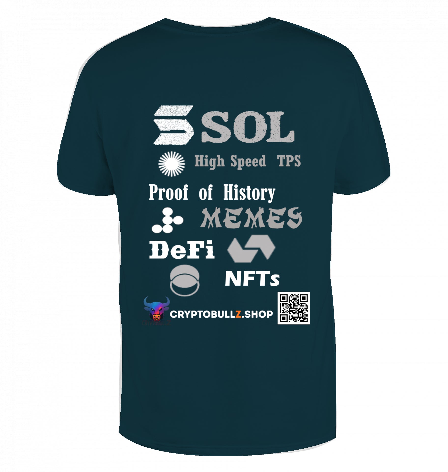 SOL Cryptobullz T-Shirt beidseitig bedruckt
