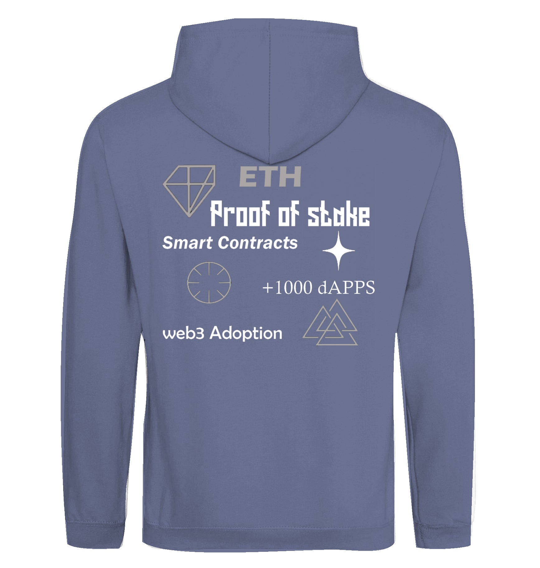 ETH Hoodie beidseitig bedruckt