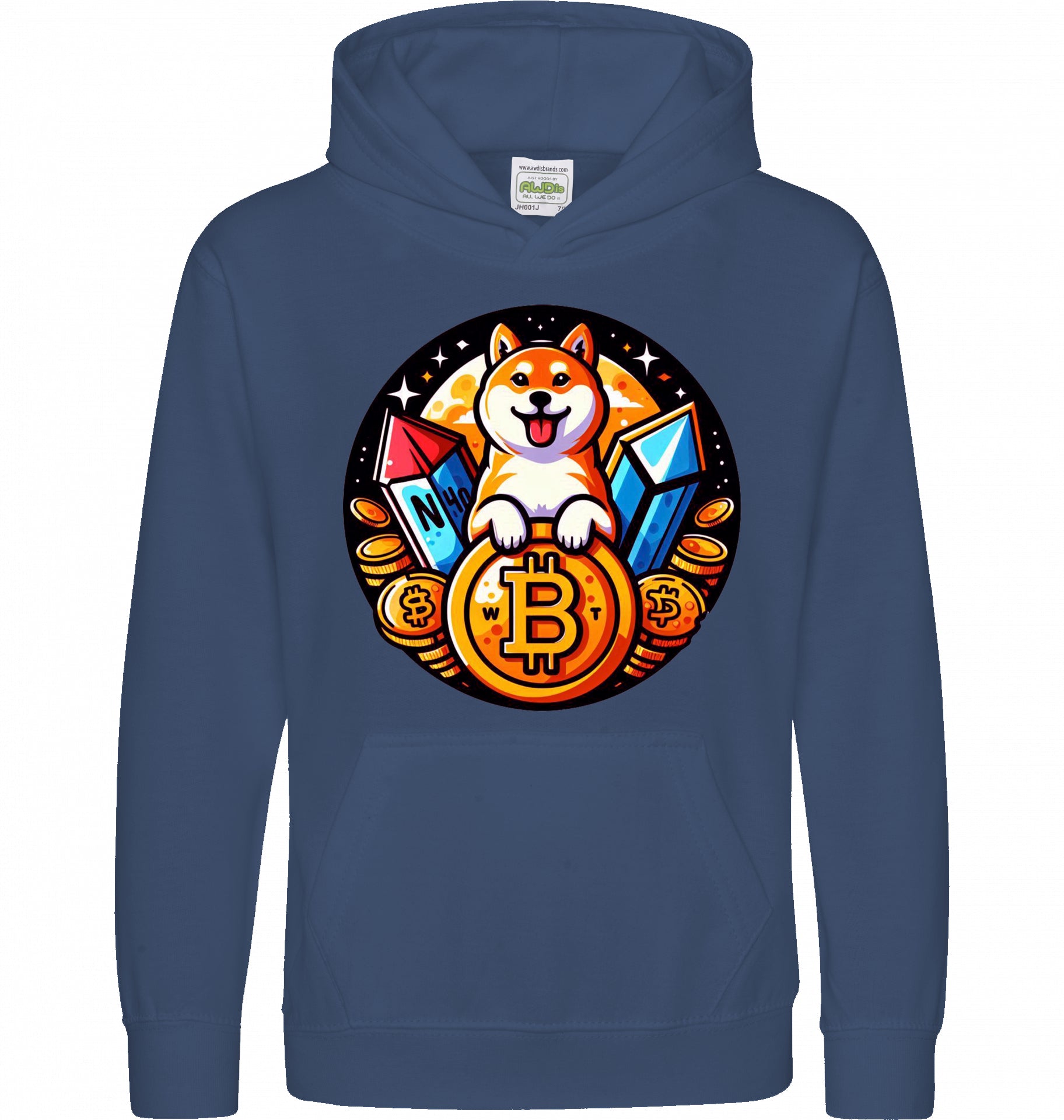 DOGE BTC Kids Hoodie