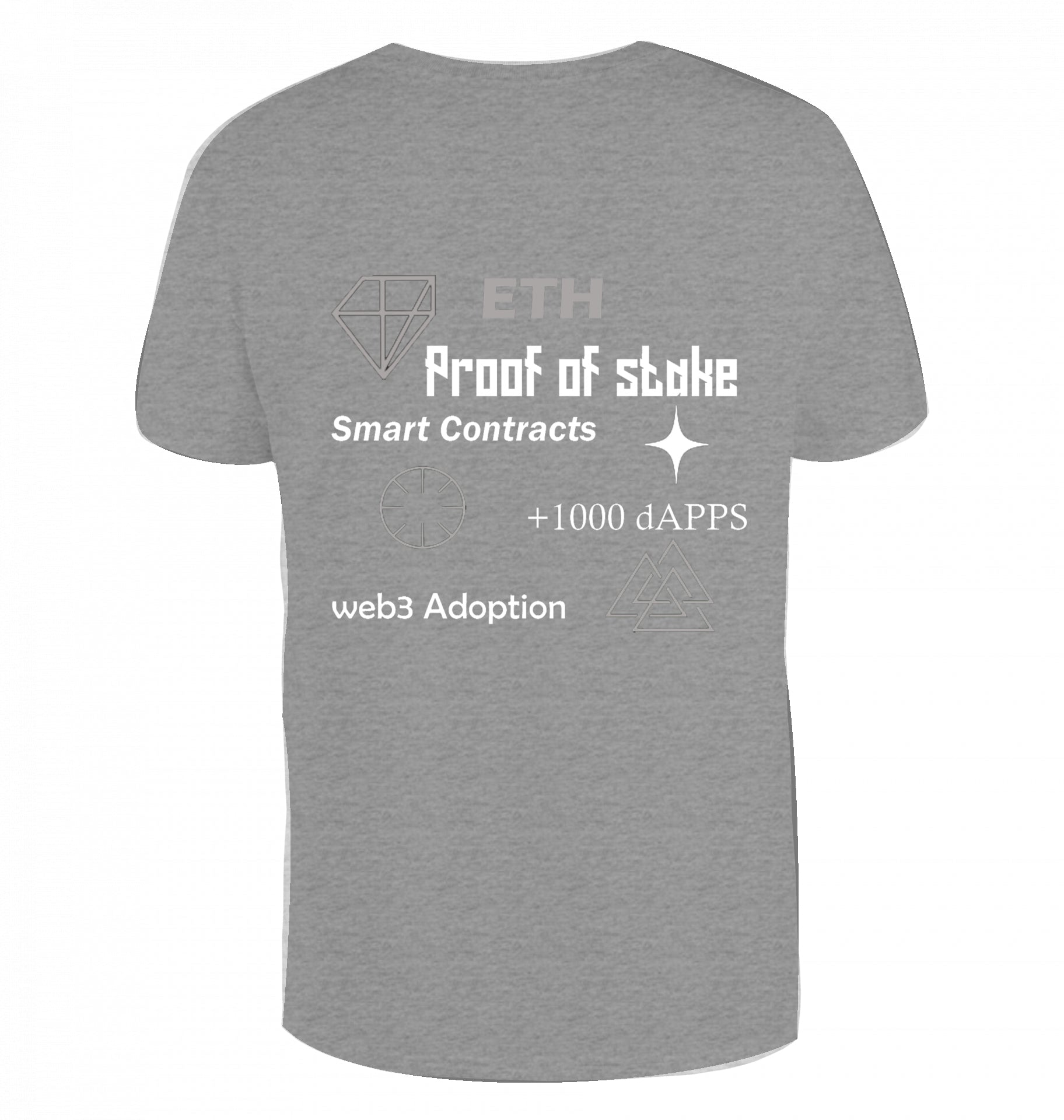 ETH T-Shirt beidseitig bedruckt