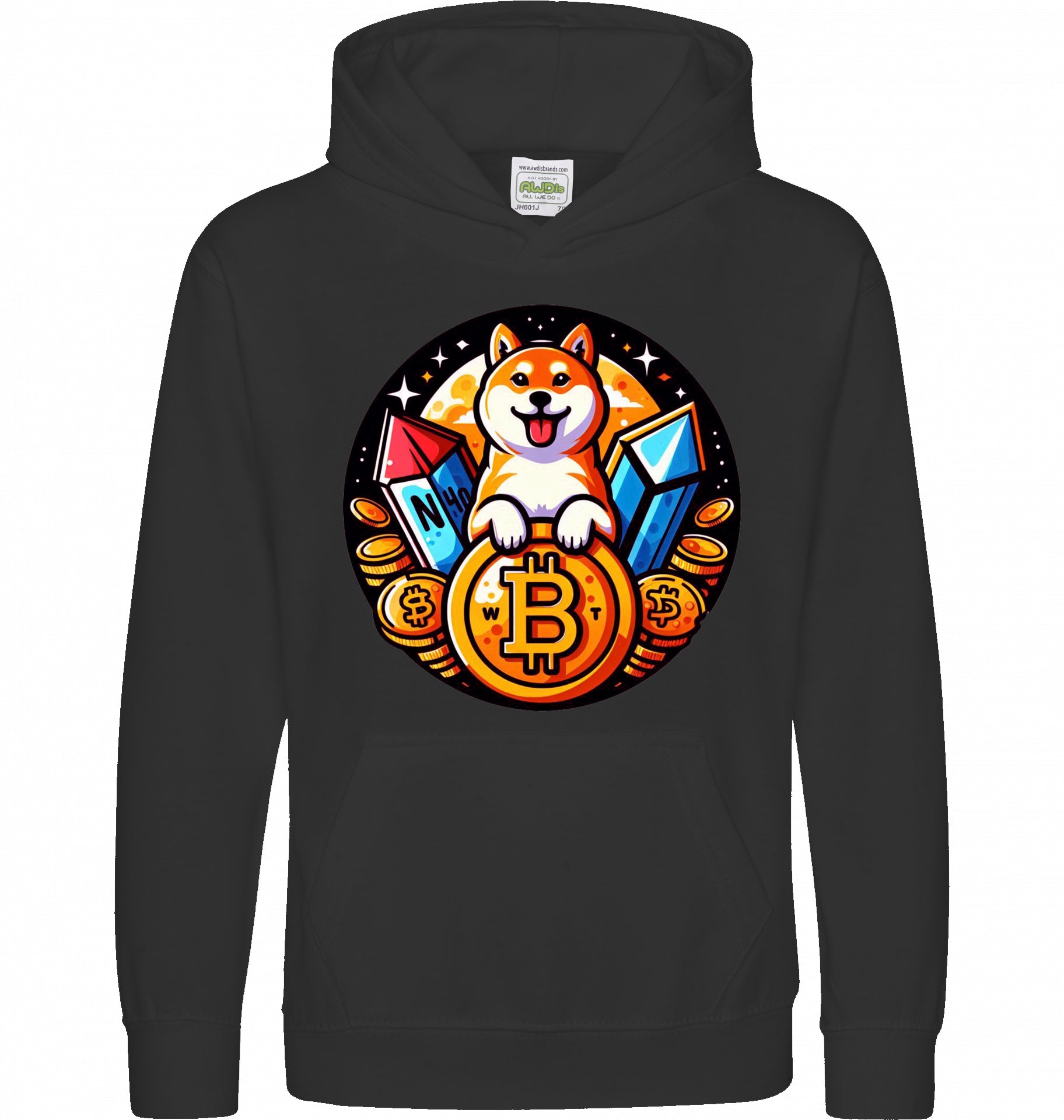 DOGE BTC Kids Hoodie