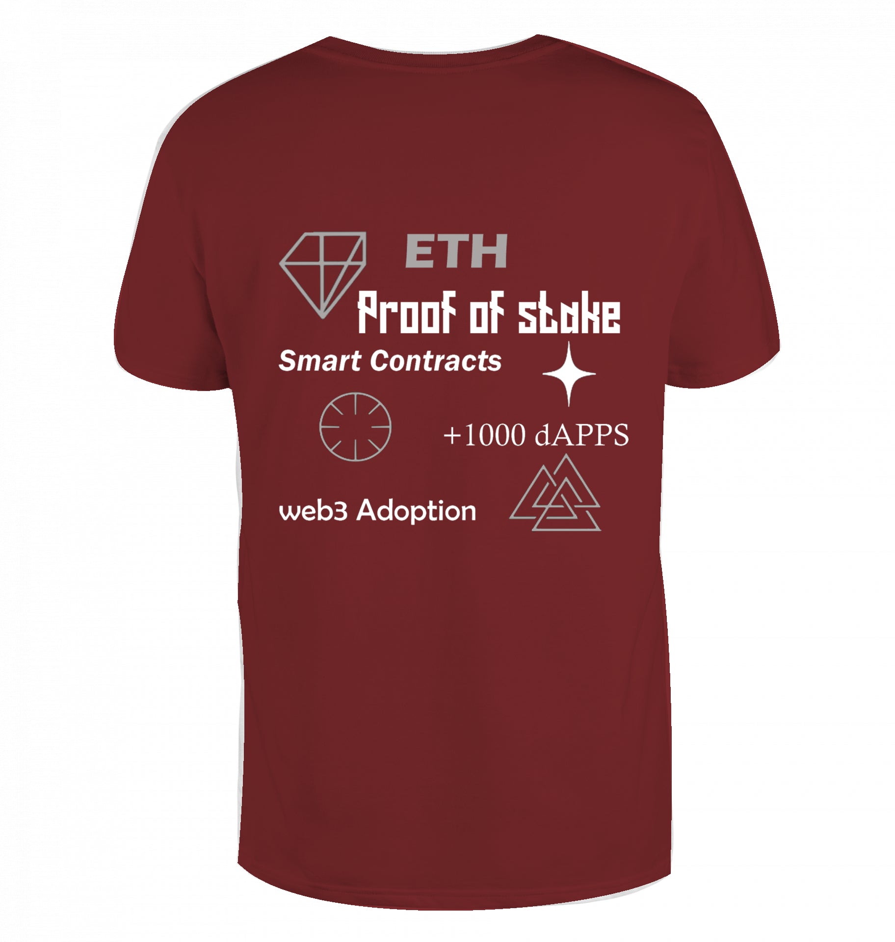 ETH T-Shirt beidseitig bedruckt