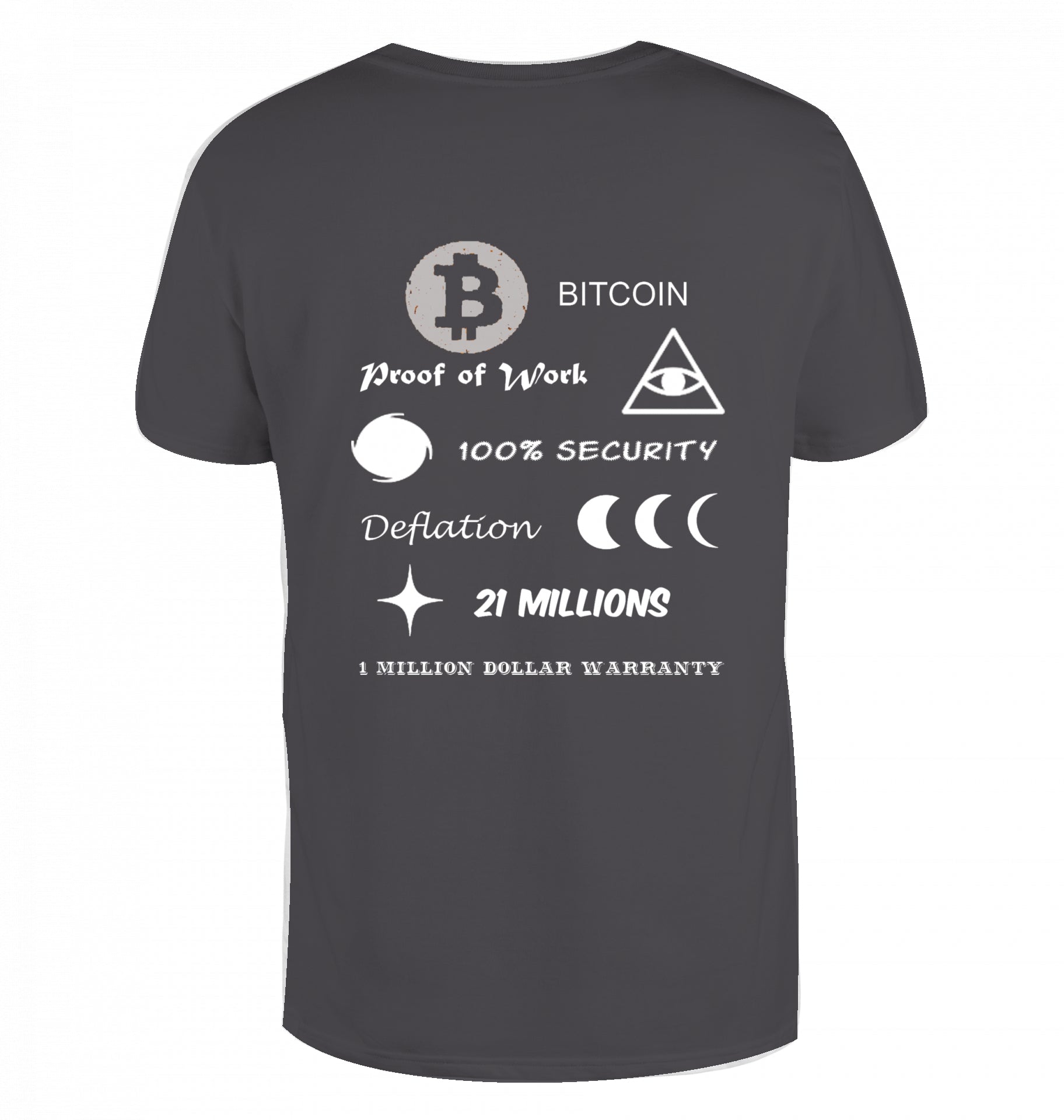 BTC T-Shirt beidseitig bedruckt