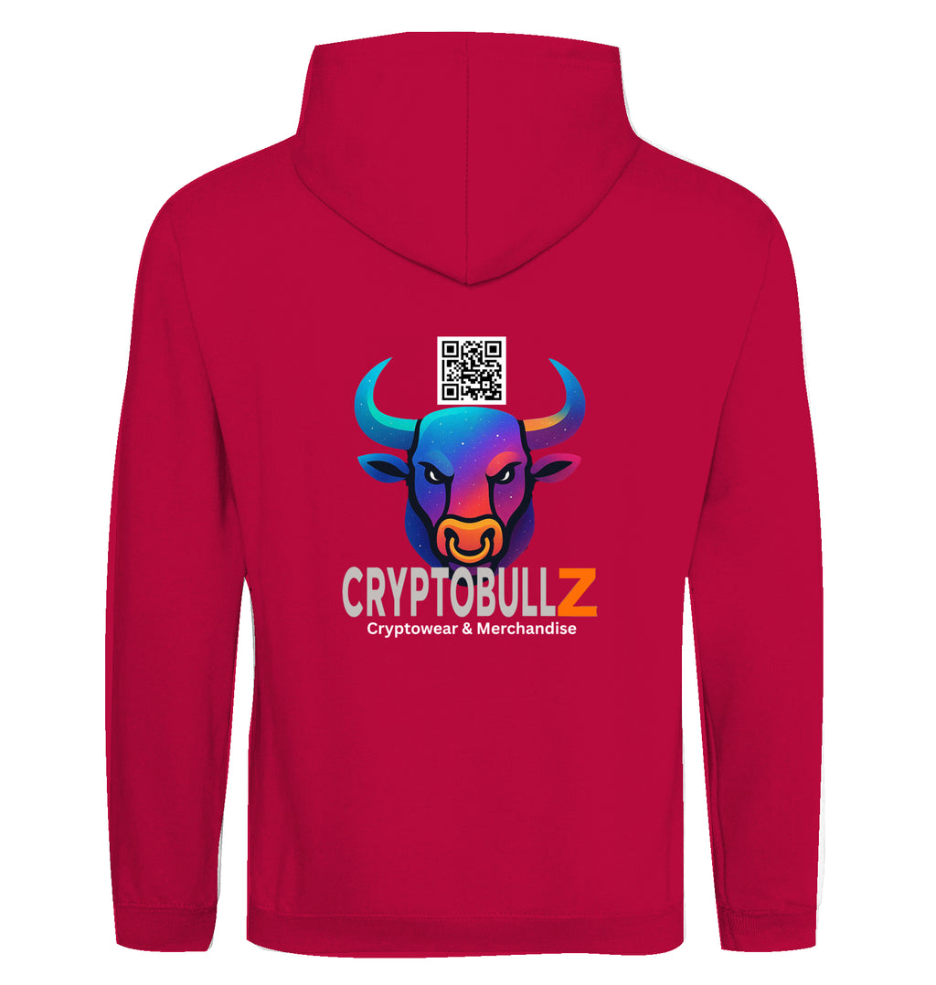 Bitcoin Wolf Cryptobullz Edition beidseitig bedruckt Hoodie