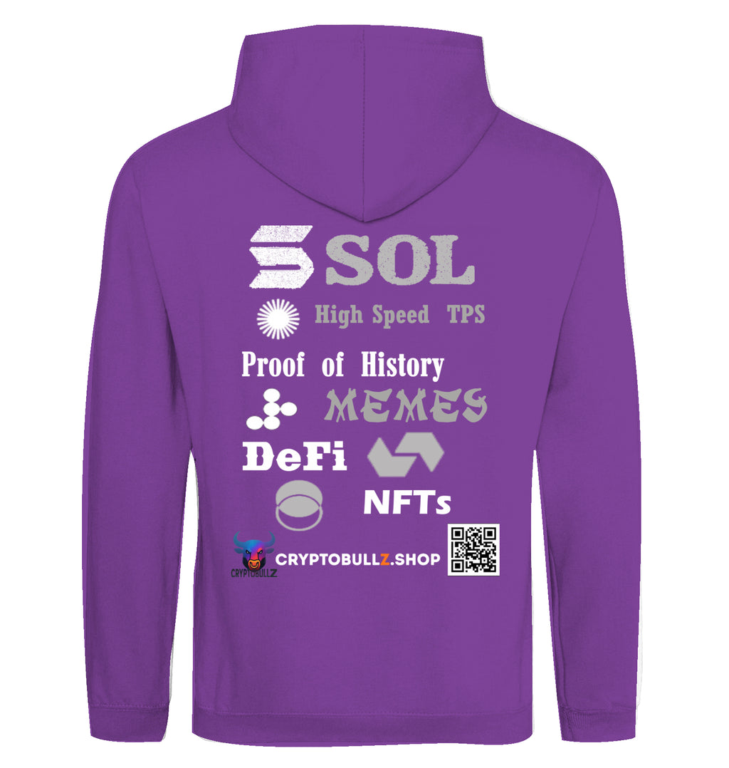 SOL Cryptobullz Hoodie beidseitig bedruckt
