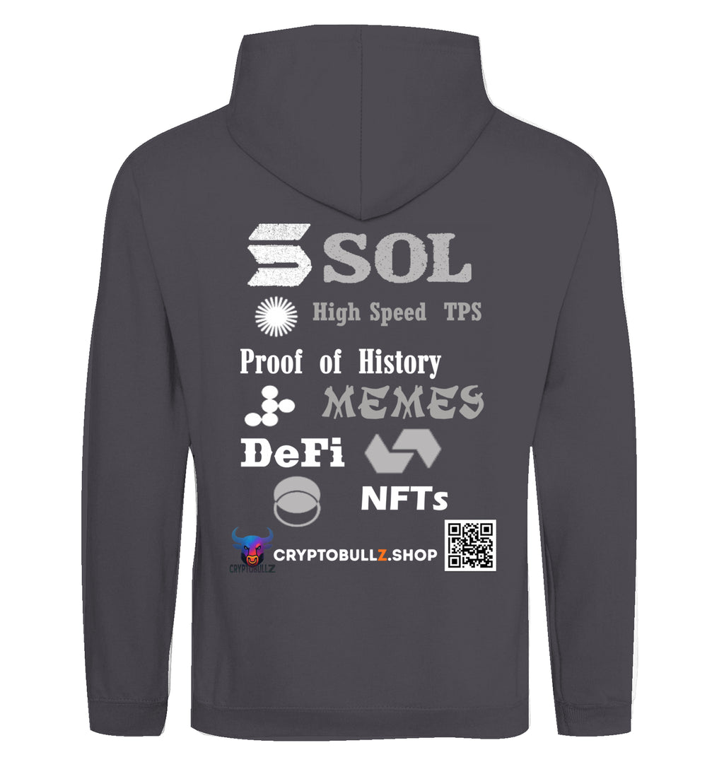 SOL Cryptobullz Hoodie beidseitig bedruckt