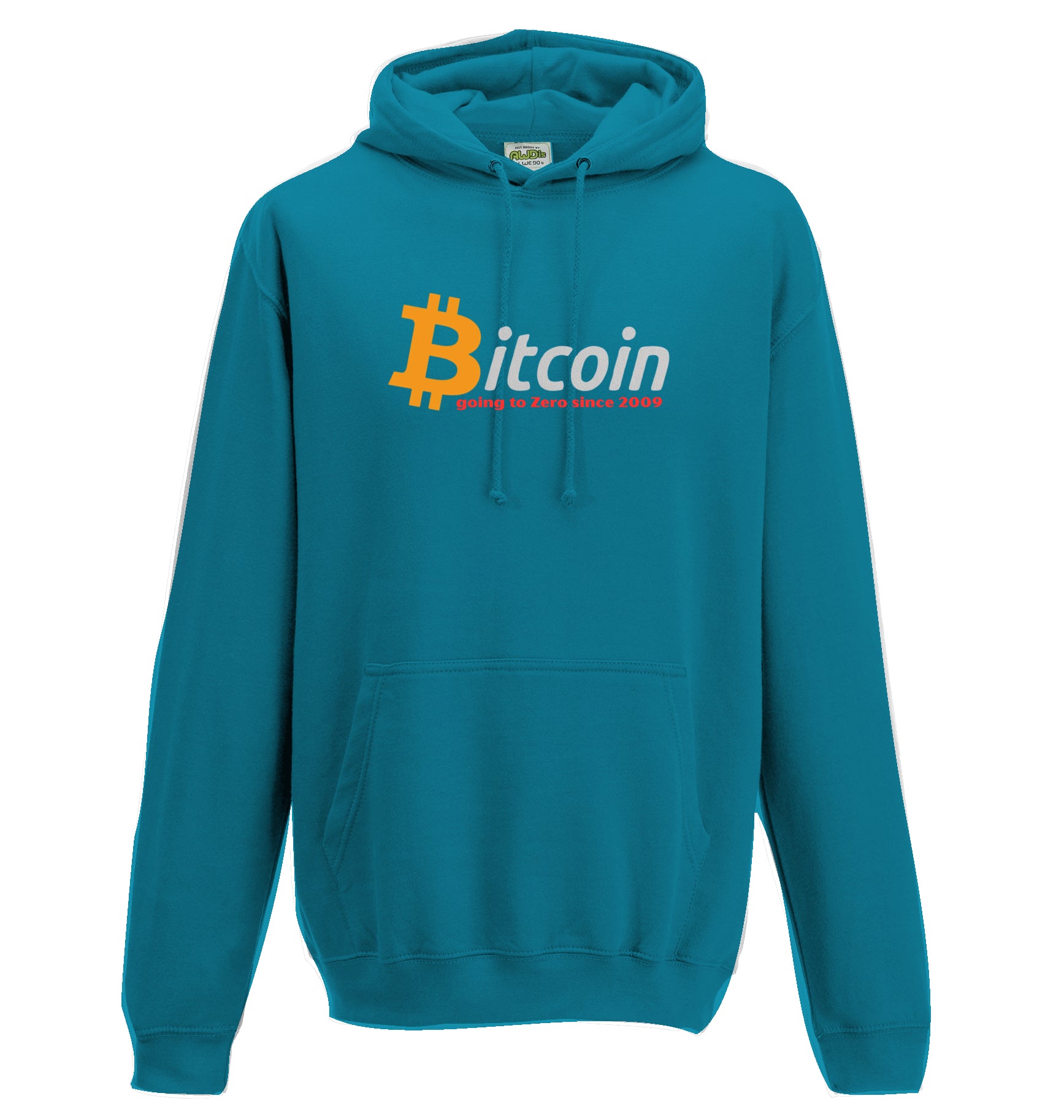 Bitcoin going to Zero Hoodie