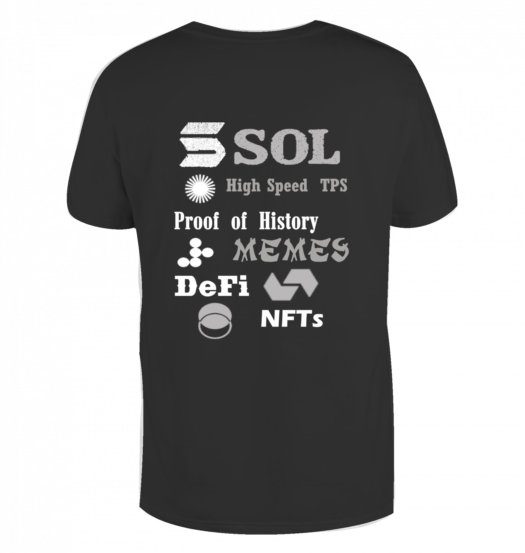 SOL T-Shirt beidseitig bedruckt