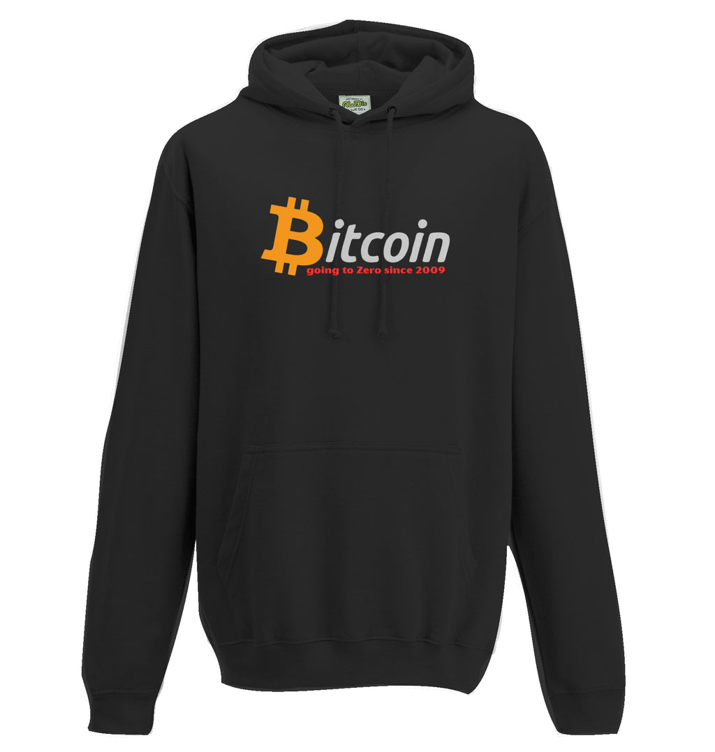 Bitcoin going to Zero Hoodie