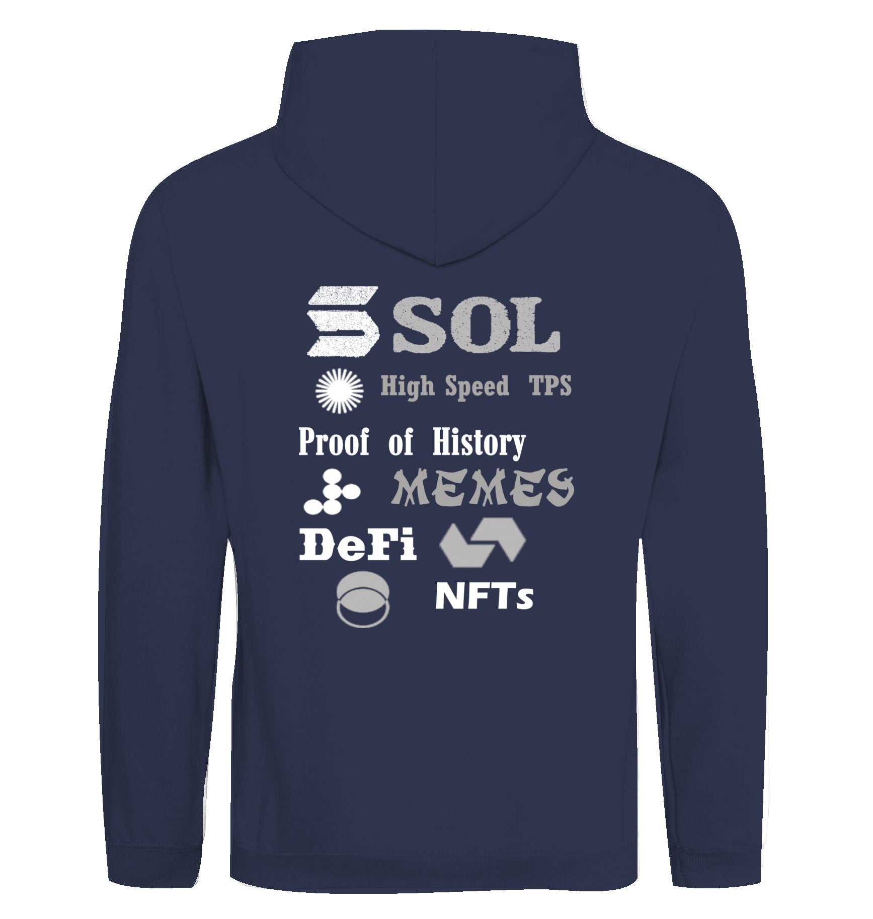 SOL Hoodie beidseitig bedruckt