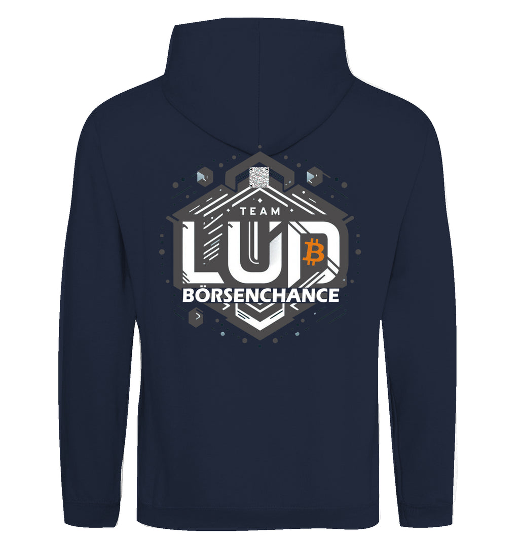 Bitcoin Hoodie LUD Edition beidseitig bedruckt