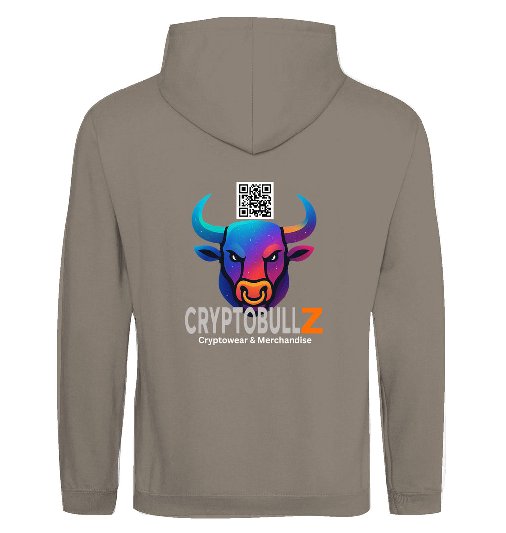 Bitcoin Wolf Cryptobullz Edition beidseitig bedruckt Hoodie