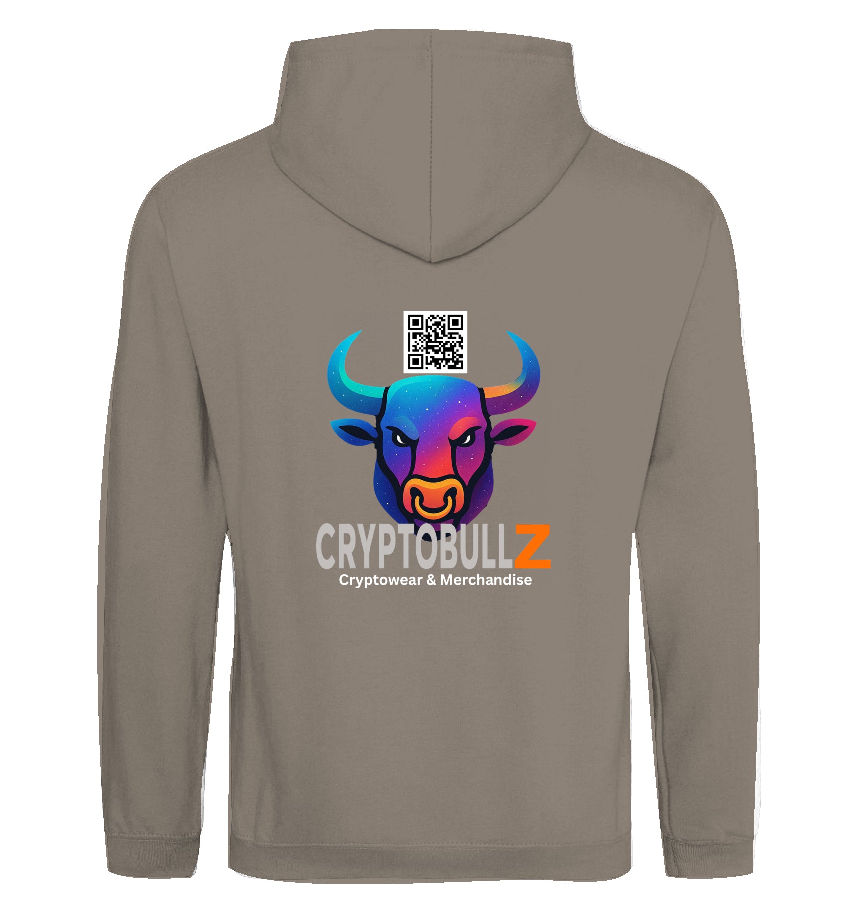 Bitcoin Wolf Cryptobullz Edition beidseitig bedruckt Hoodie