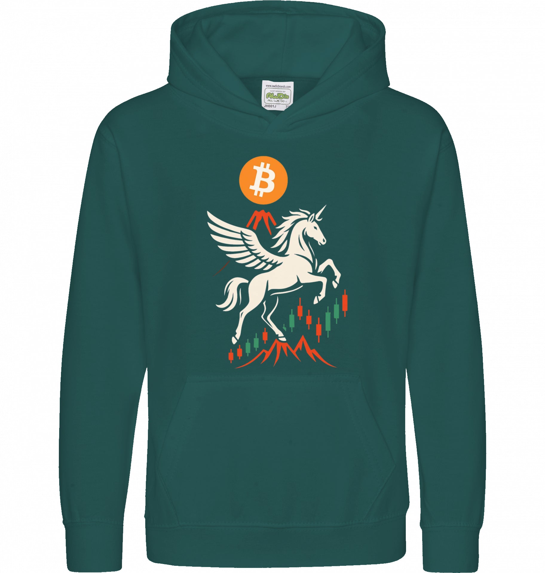 BTC Unicorn Kids Hoodie