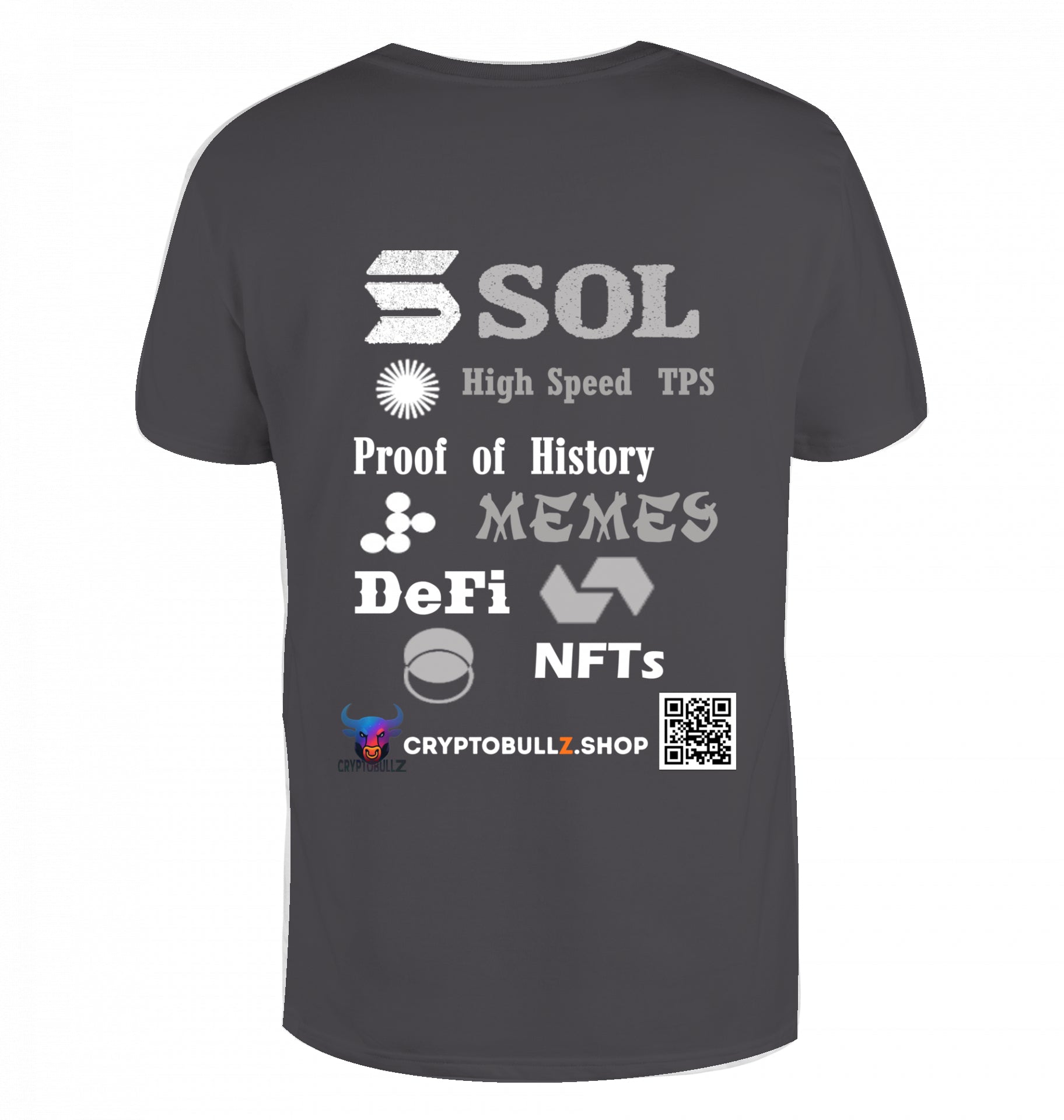 SOL Cryptobullz T-Shirt beidseitig bedruckt