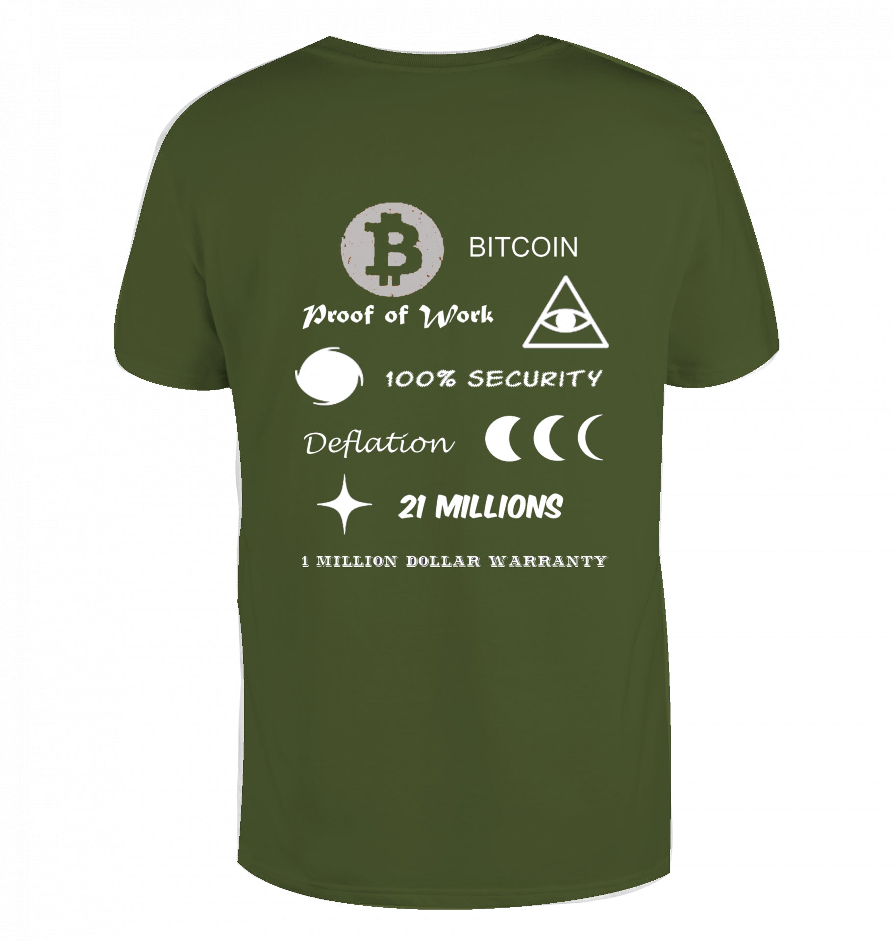 BTC T-Shirt beidseitig bedruckt