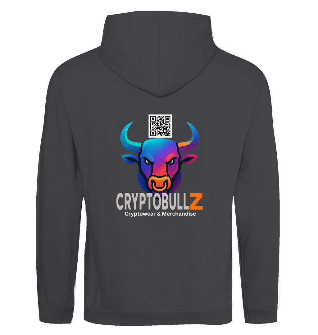 Bitcoin Wolf Cryptobullz Edition beidseitig bedruckt Hoodie