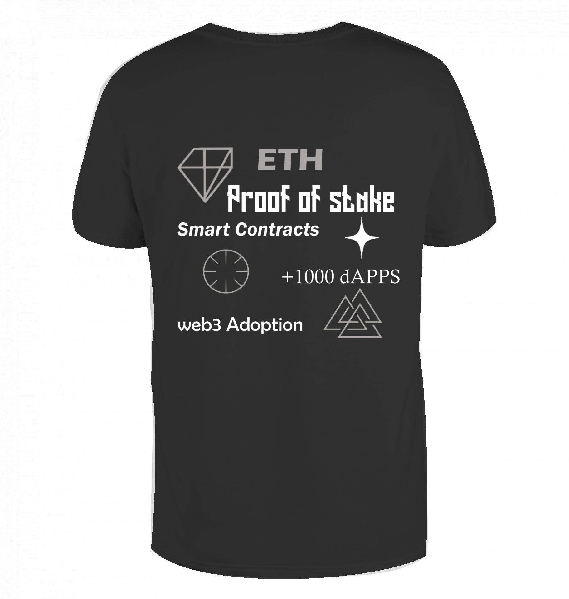 ETH T-Shirt beidseitig bedruckt