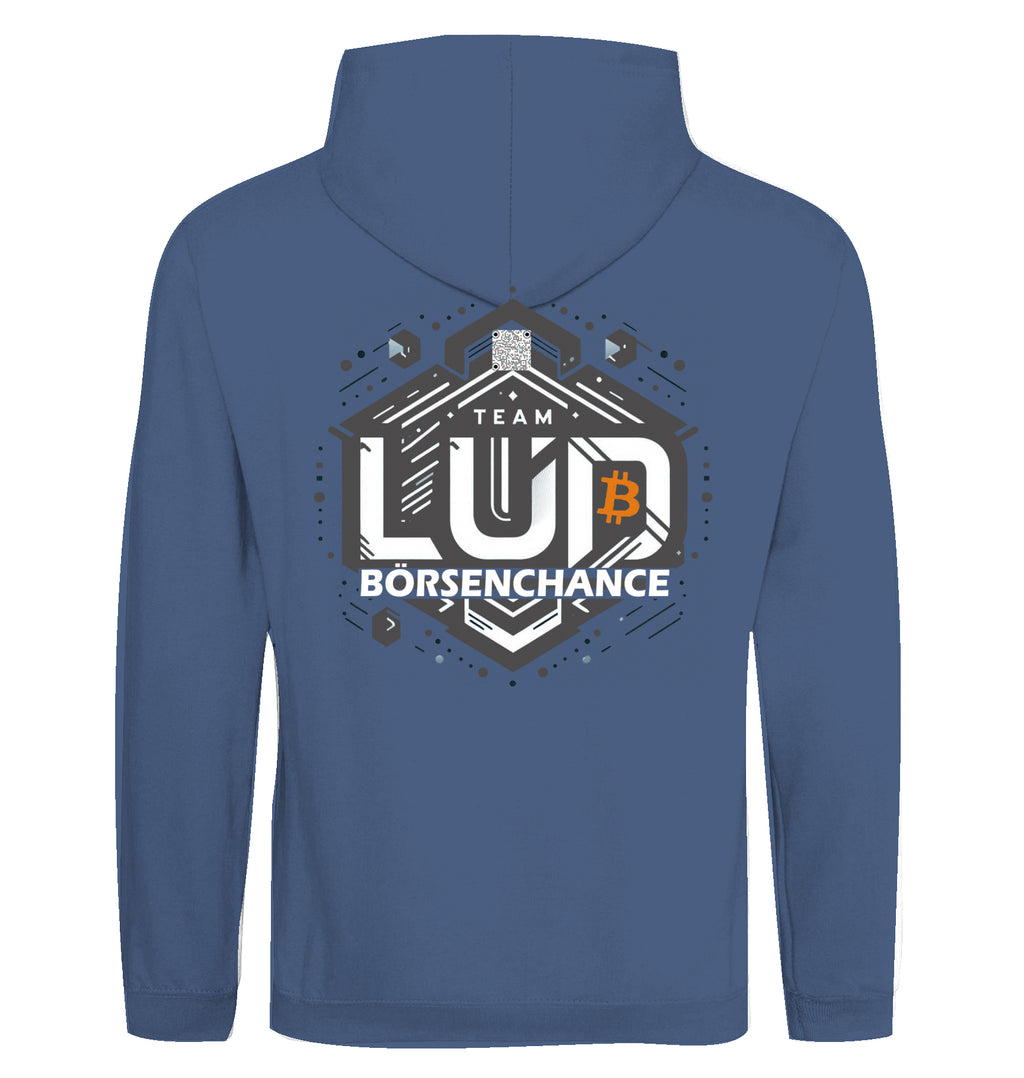 Bitcoin Hoodie LUD Edition beidseitig bedruckt