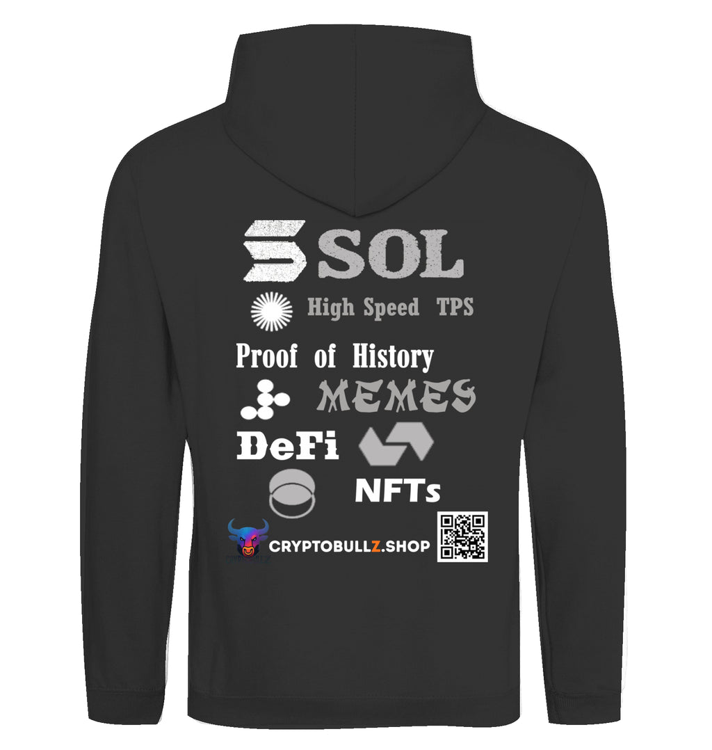 SOL Cryptobullz Hoodie beidseitig bedruckt