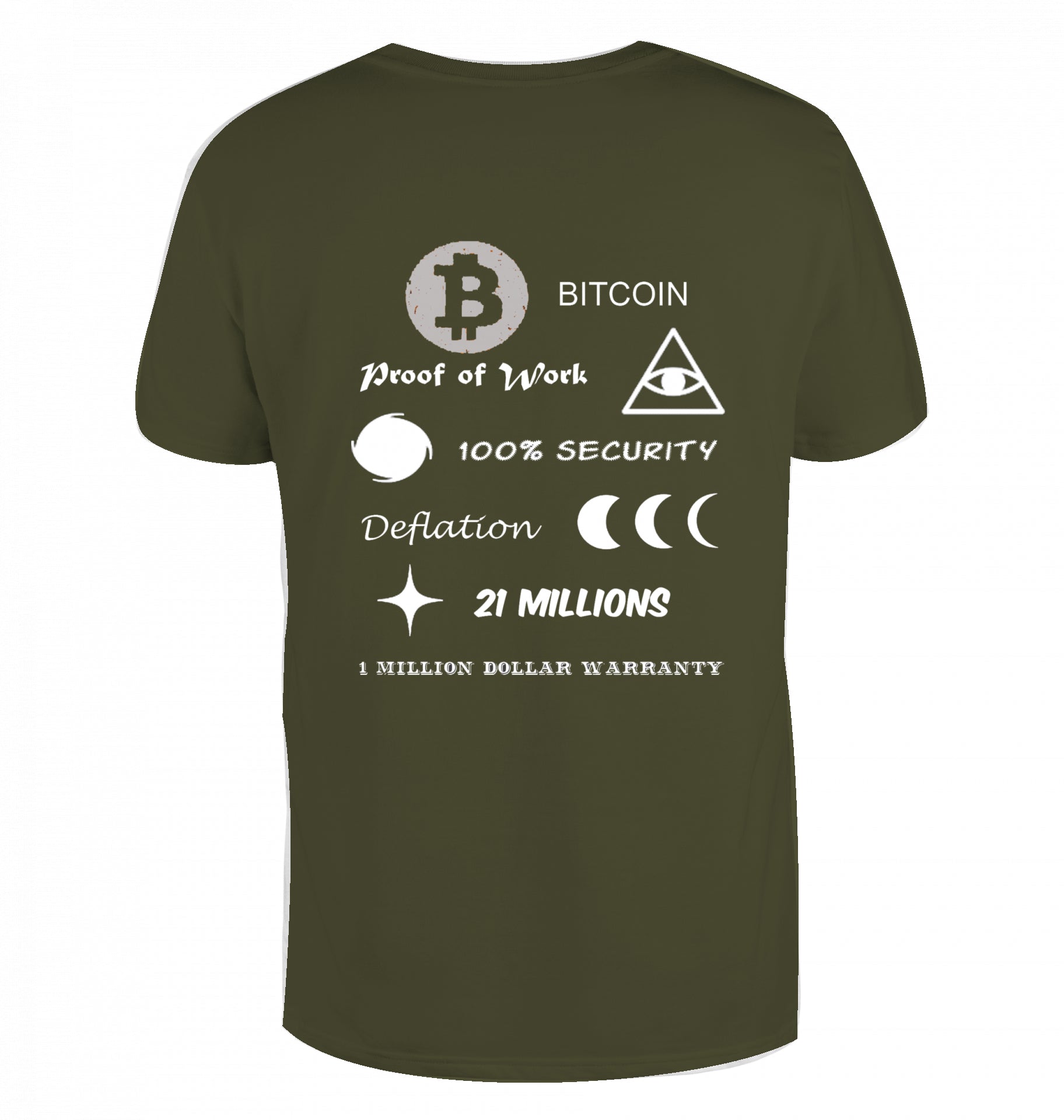BTC T-Shirt beidseitig bedruckt
