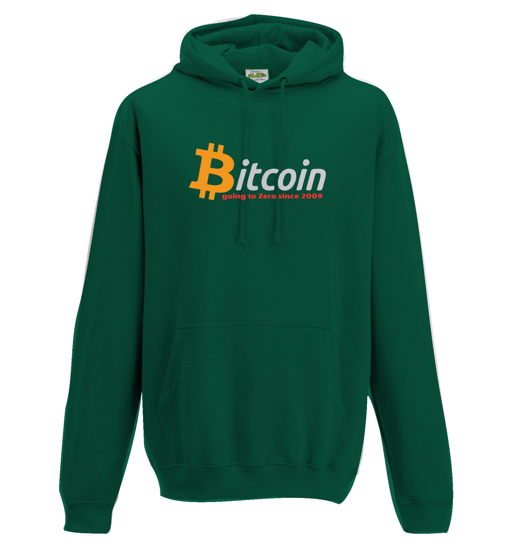 Bitcoin going to Zero Hoodie