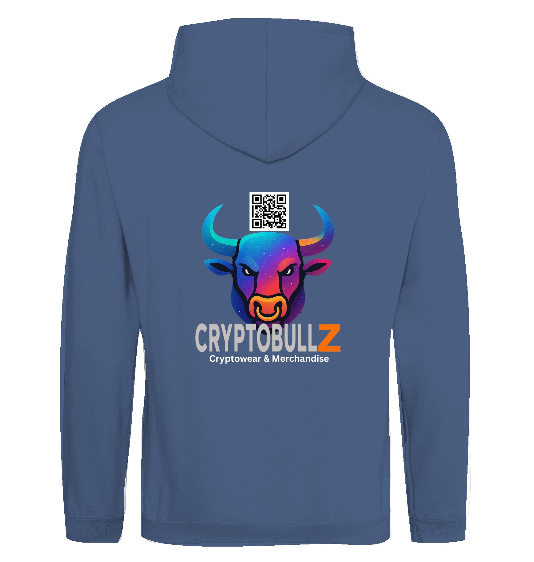 Bitcoin Wolf Cryptobullz Edition beidseitig bedruckt Hoodie