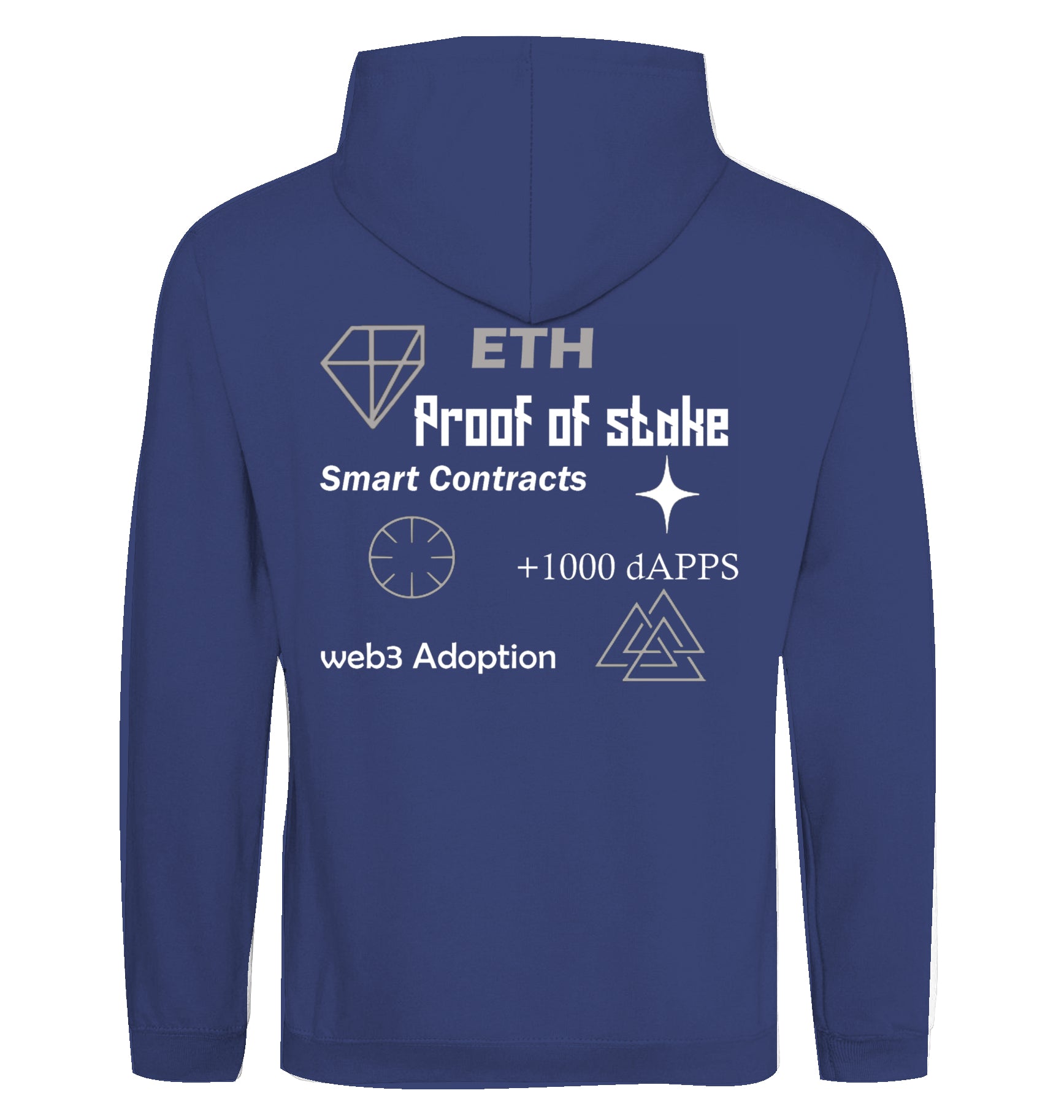 ETH Hoodie beidseitig bedruckt