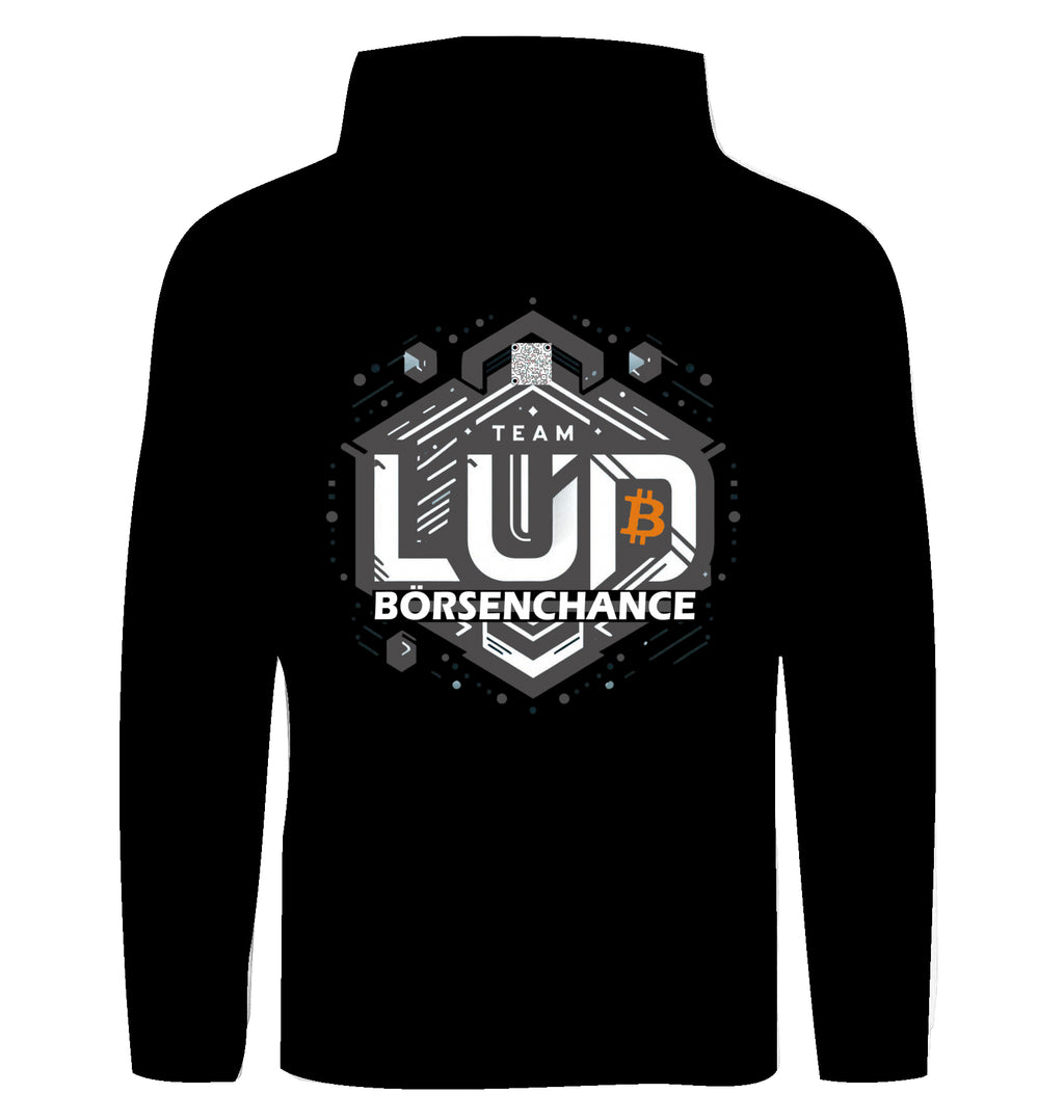 Bitcoin Hoodie LUD Edition beidseitig bedruckt