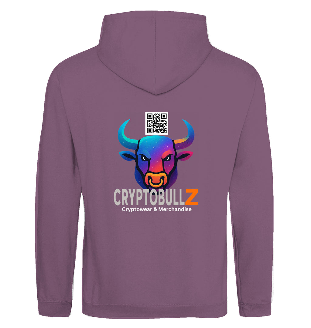 Bitcoin Wolf Cryptobullz Edition beidseitig bedruckt Hoodie