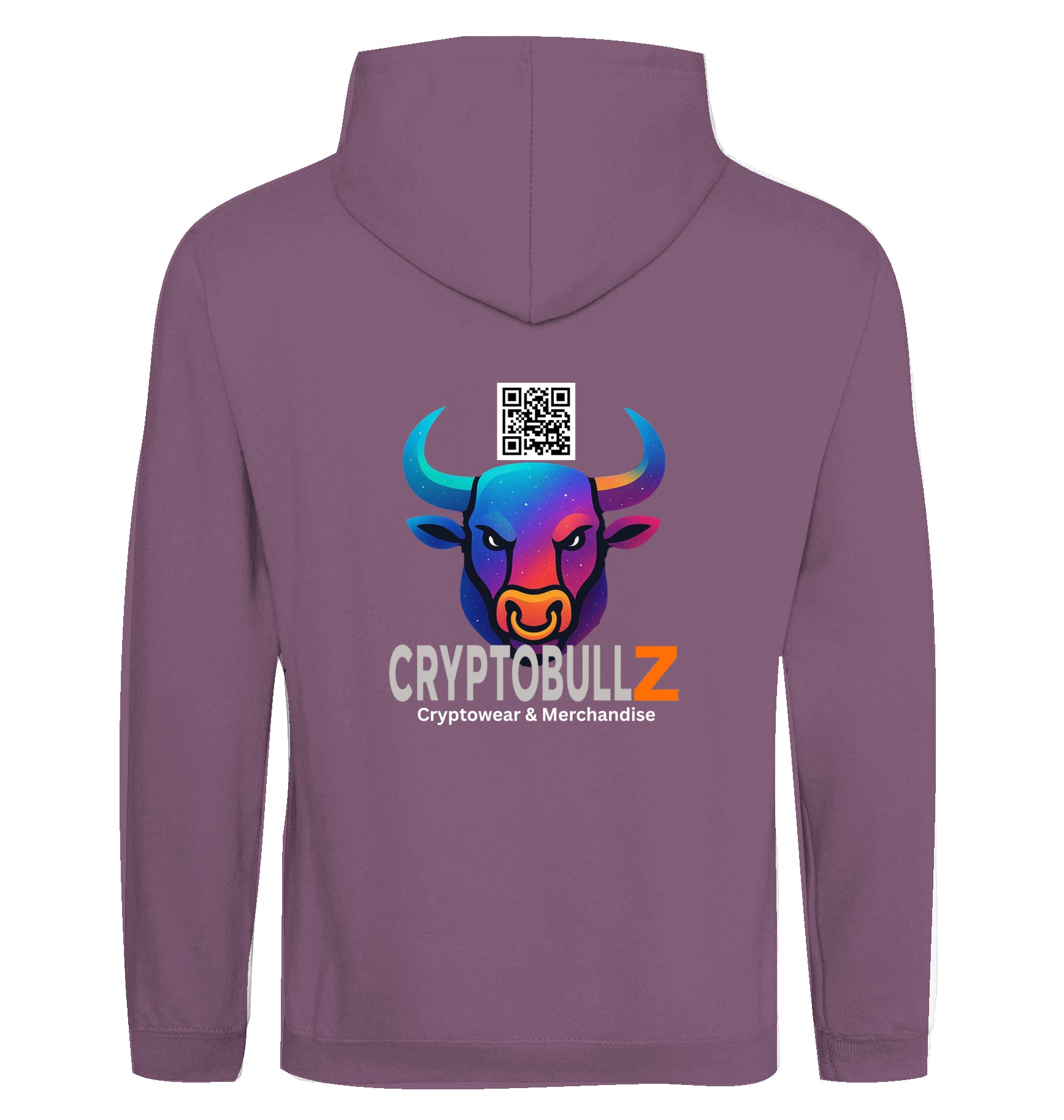 Bitcoin Wolf Cryptobullz Edition beidseitig bedruckt Hoodie