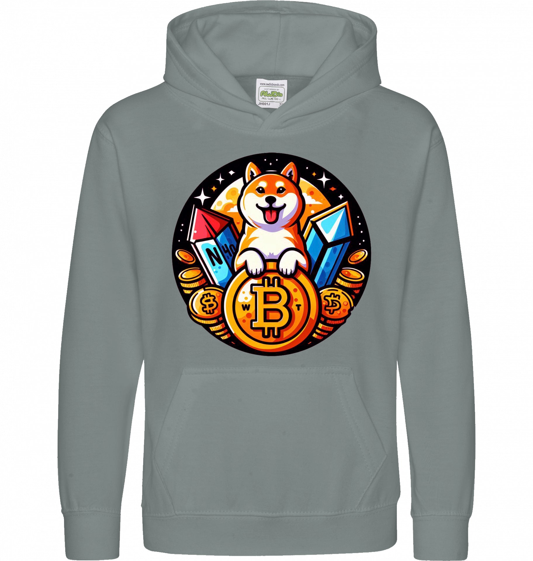 DOGE BTC Kids Hoodie