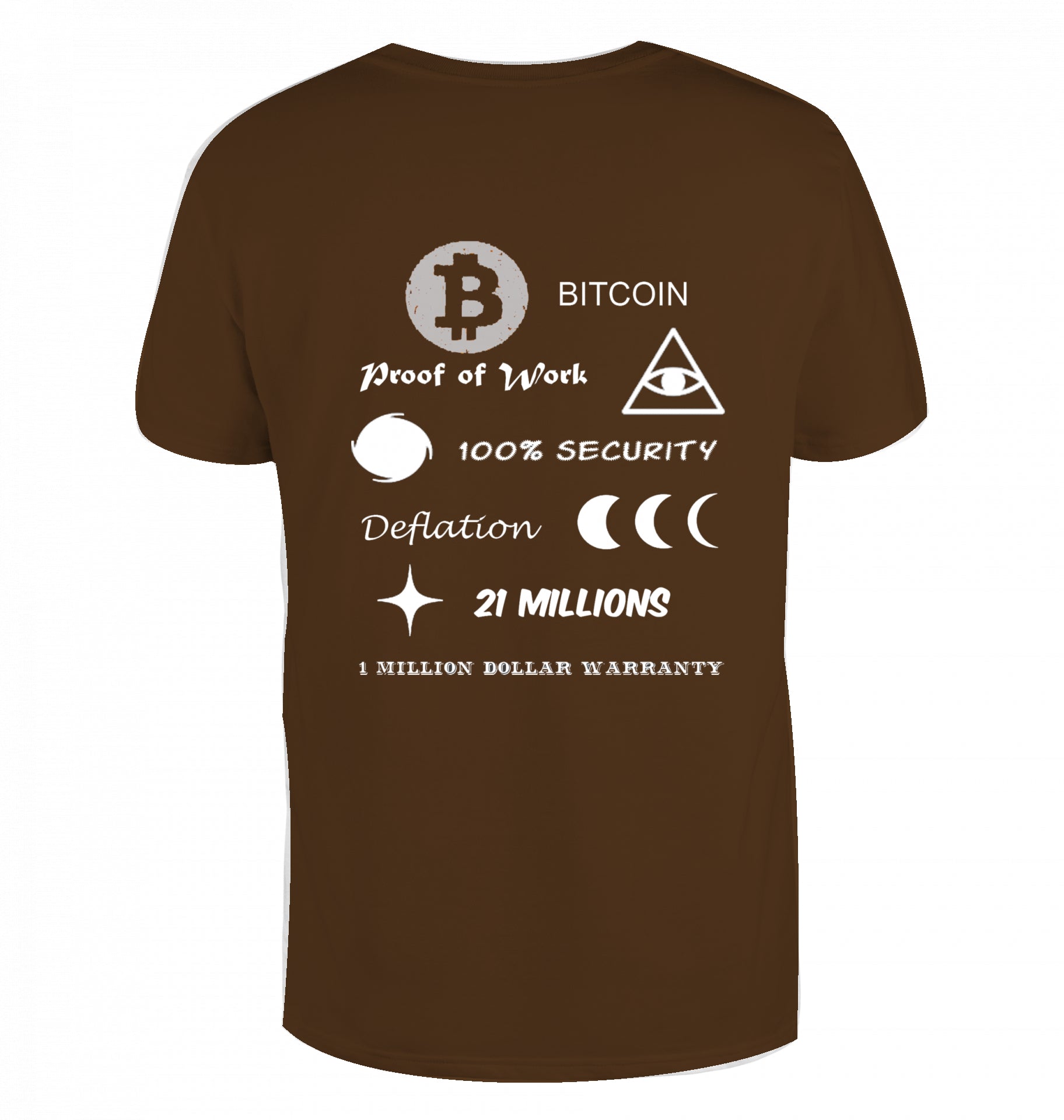 BTC T-Shirt beidseitig bedruckt