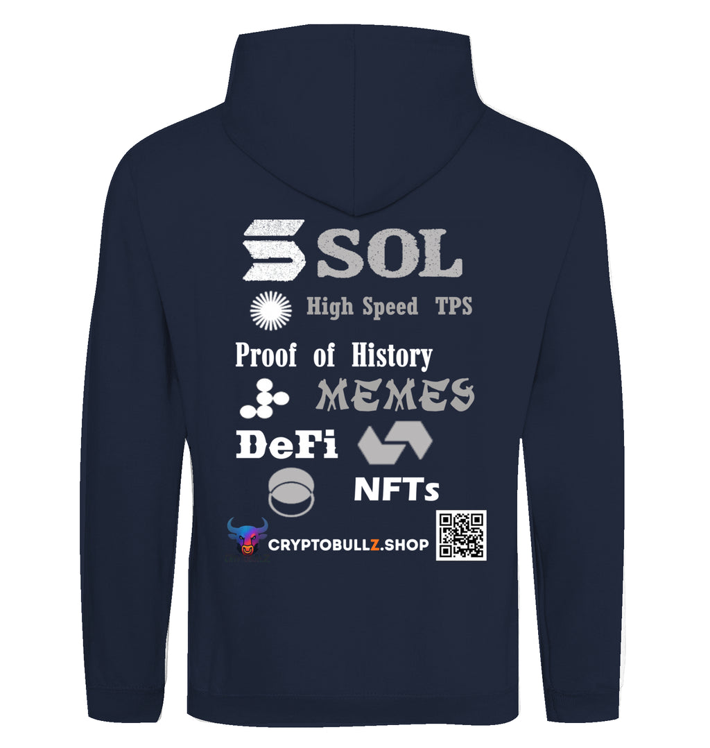 SOL Cryptobullz Hoodie beidseitig bedruckt